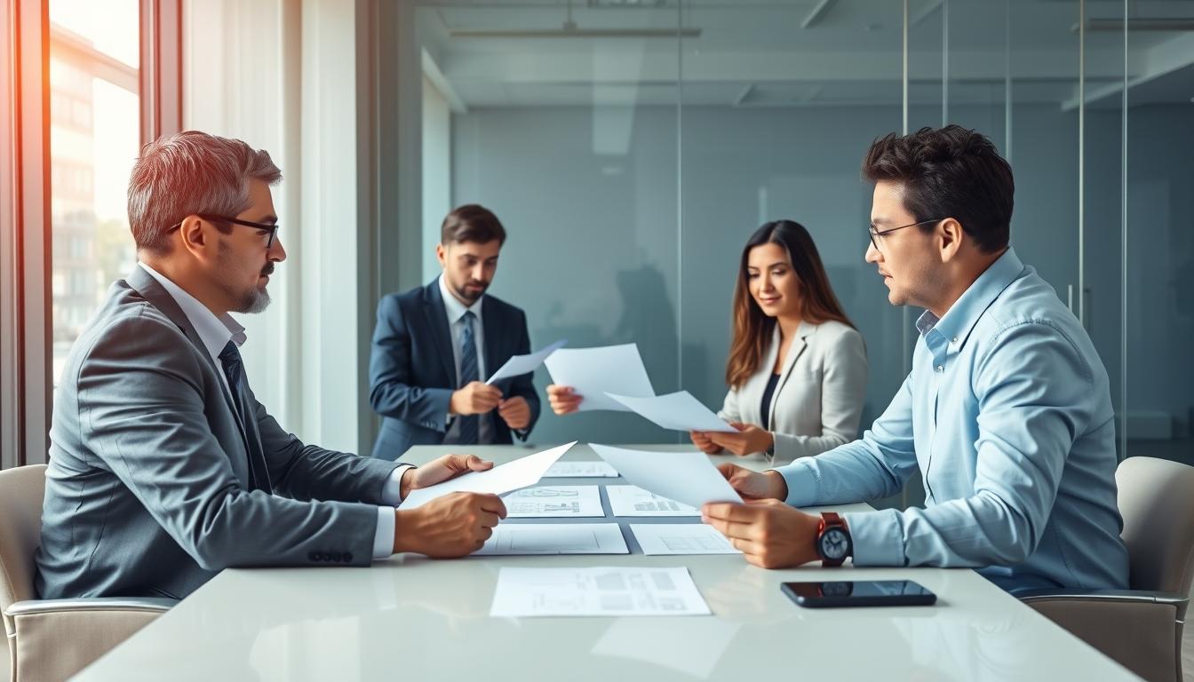 Business contract documents